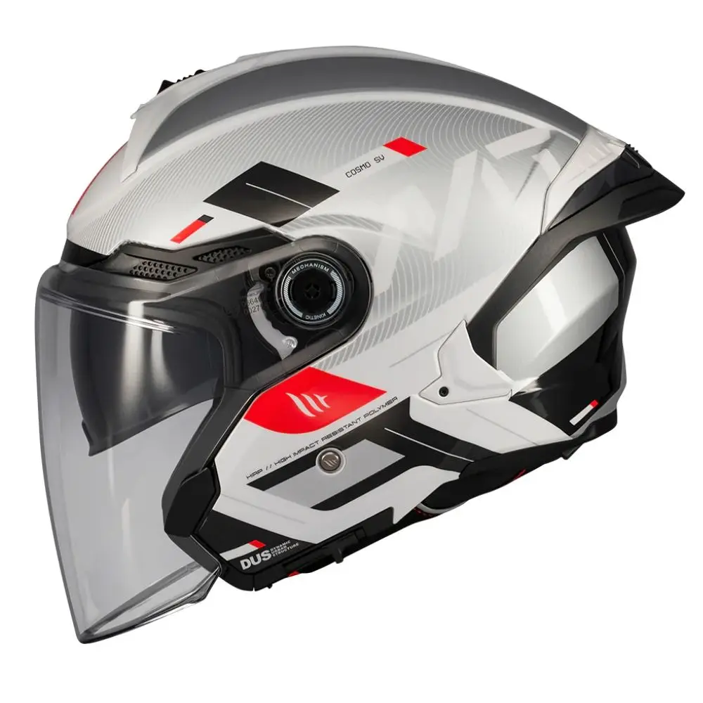 Casco Moto Casco Mt Cosmo Sv Silence   Ce U