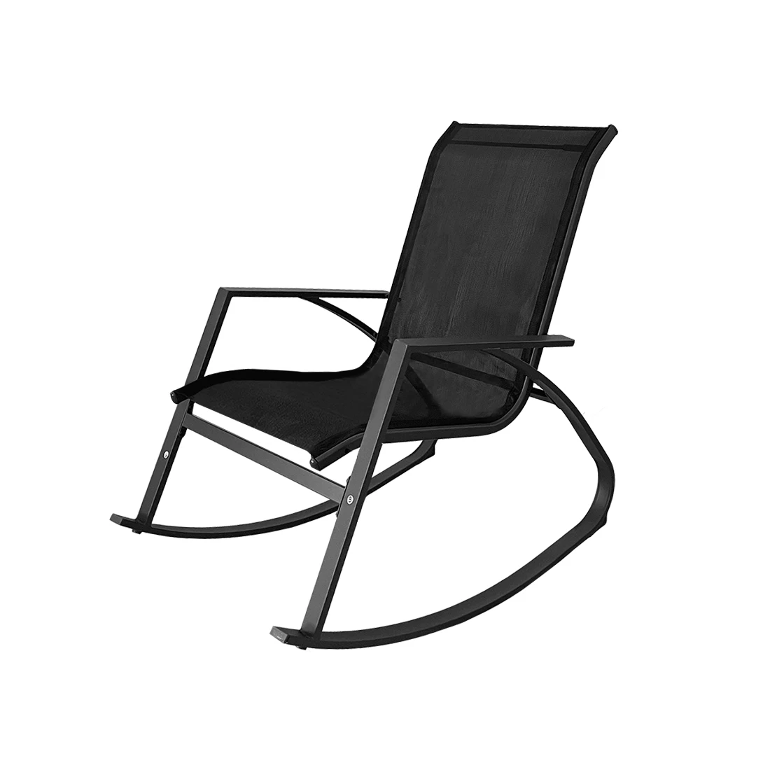 Acomoda Textil – Mecedora con Reposabrazos de Balanceo Suave y Relajante para Interior y Exterior. Balancín Estable de Acero Resistente y Estable para Terraza, Patio y Hogar 102x92x60 cm.