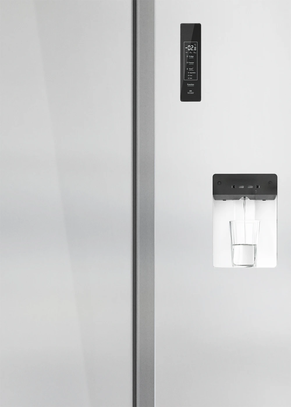 Create - side by side style refrigerator with water dispenser 559l - fridge studio side by side 559 #5