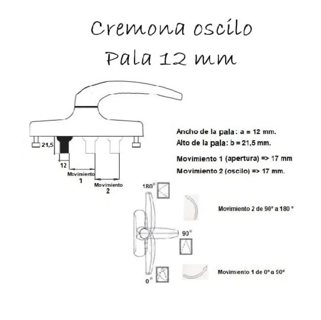 Cremona manilla oscilo fhz ship 12 white