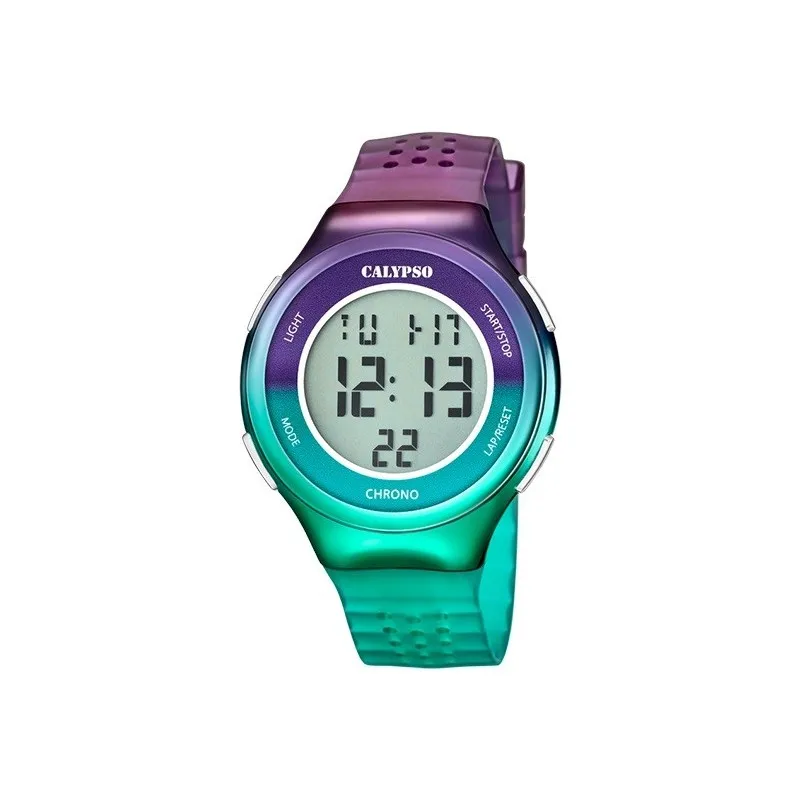 Reloj Calypso Unisex K5841/2 - Movimiento Digital - Alarma Luz de Fondo