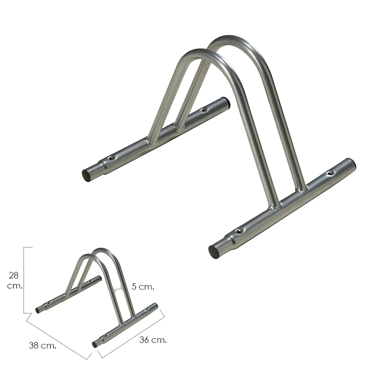 SANCO STORE - WOLFPACK LINEA PROFESIONAL Soporte Para  Bici Suelo Individual Modular