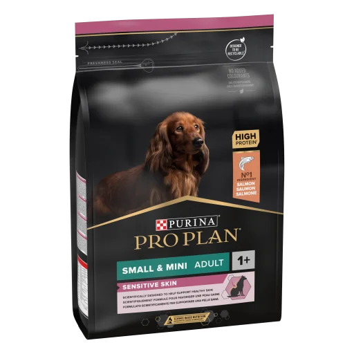 Purina Pro Plan Small&Mini Adult Sensitive Skin Optiderma Rico en Salmón - 3 Kg3