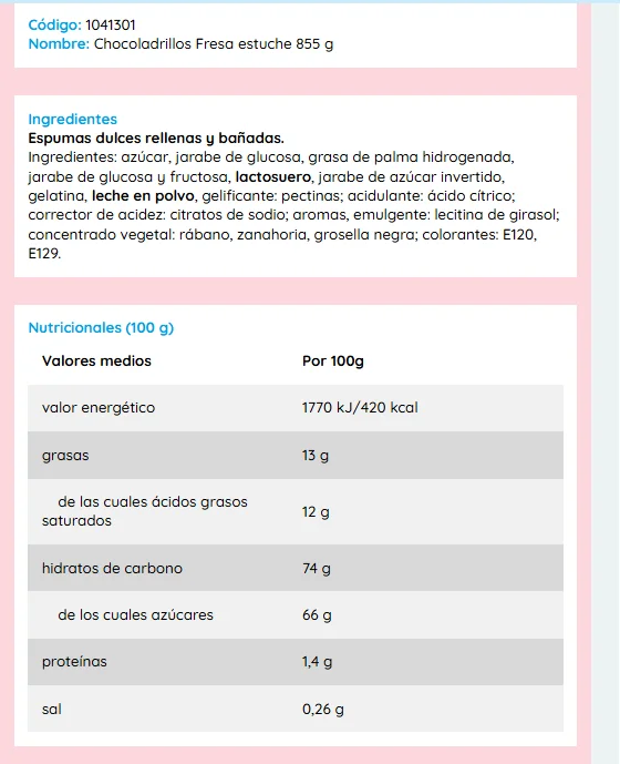 Vidal chocolates strawberry box 75u approx 855g brick-shaped clouds with groundbreaking crispy coverage. Gluten-free lival flavor guaranteed
