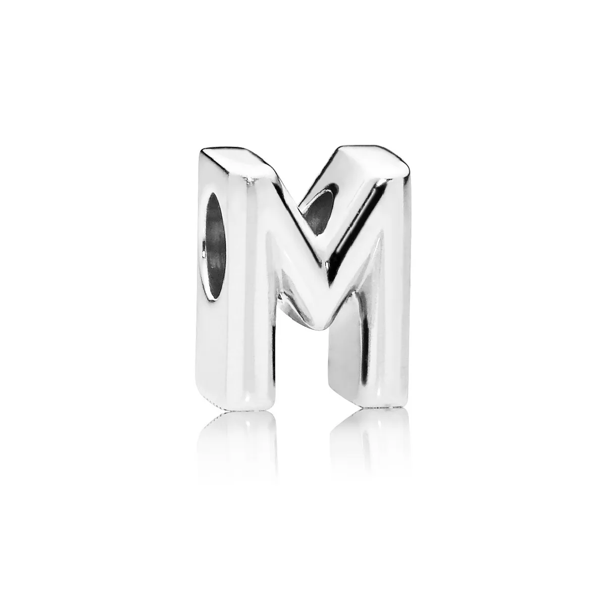 Charm Pandora Moments Letra M 797467 plata
