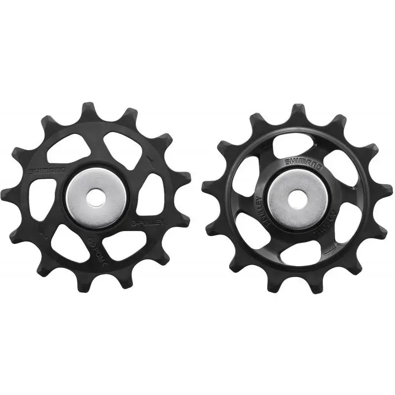 shimano  roldanas de cambio deore m5100 - shimano juego de poleas guia y tension rd-m5100 de repuesto original