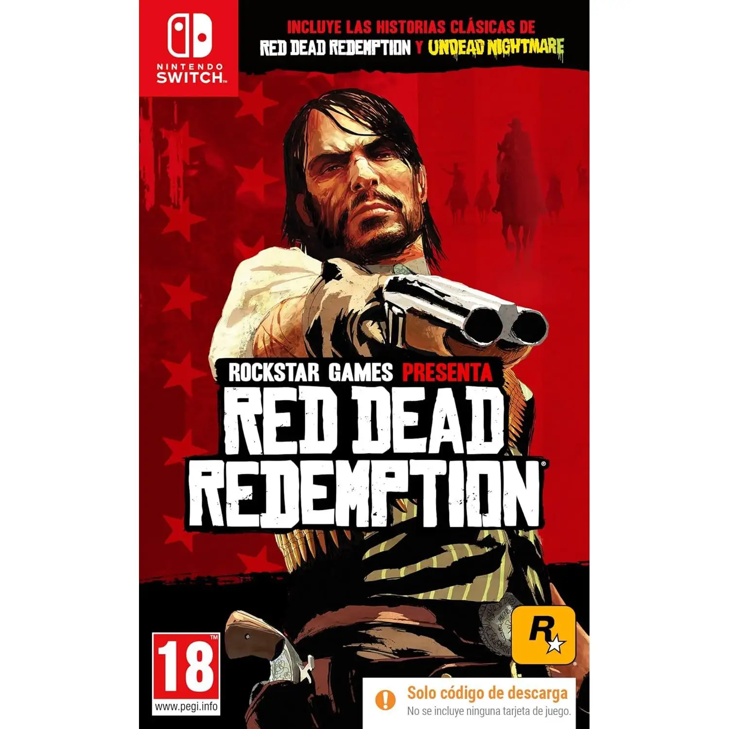 Take Two Red Dead Redemption Switch - Code in a box PAL España Precintado.Completamente nuevo.