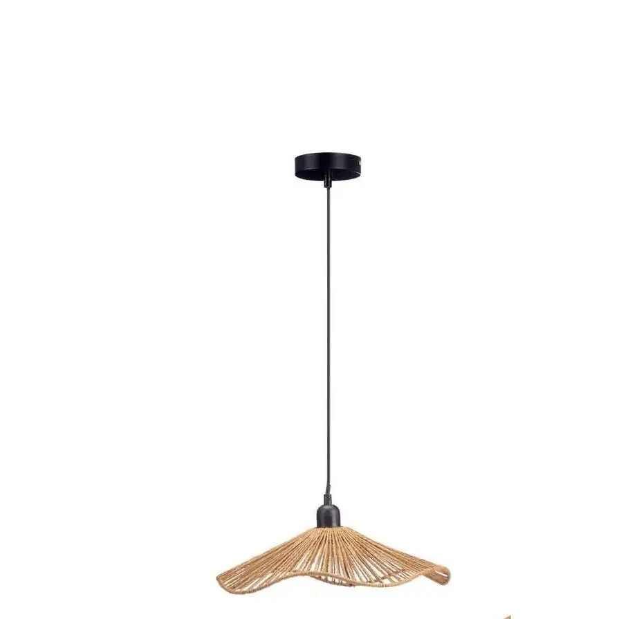 Factory Cuadros - Natural Alejandría - Lámpara de Techo - 35 X 35 X 9 Cm - Estilo Natural | Iluminación Elegante