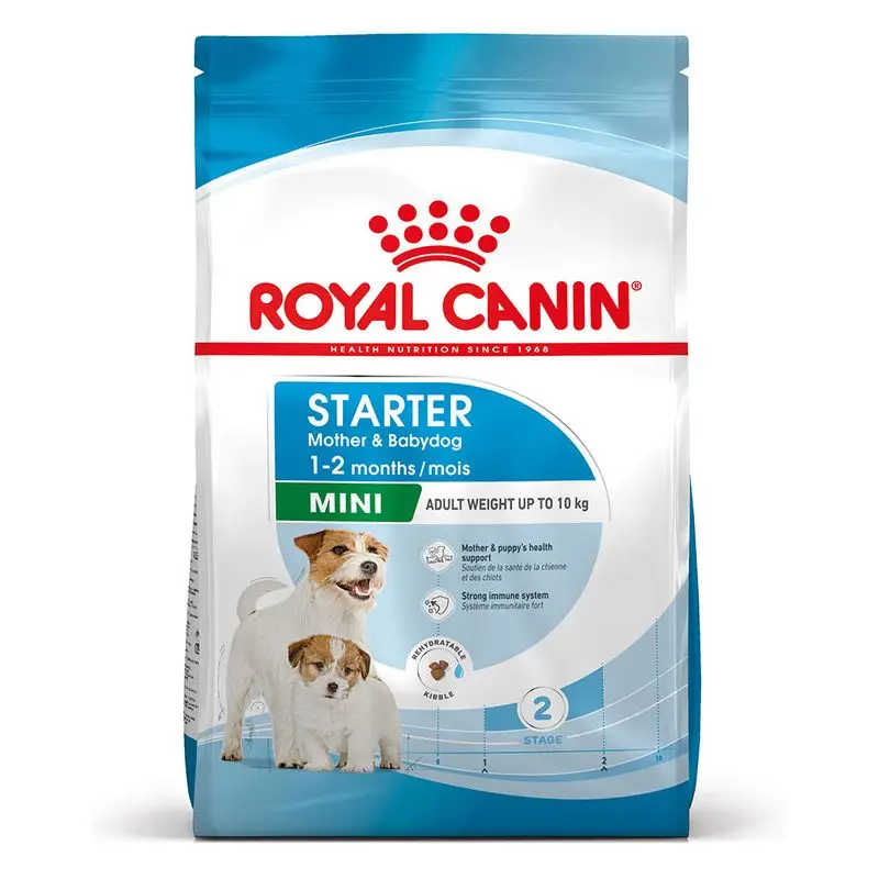 Royal Canin Mini Starter Pienso para Cachorros y Madres Lactantes Tamaño Pequeño 1Kg