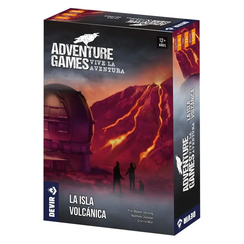 Adventures Games: the volcanic island cooperative board game