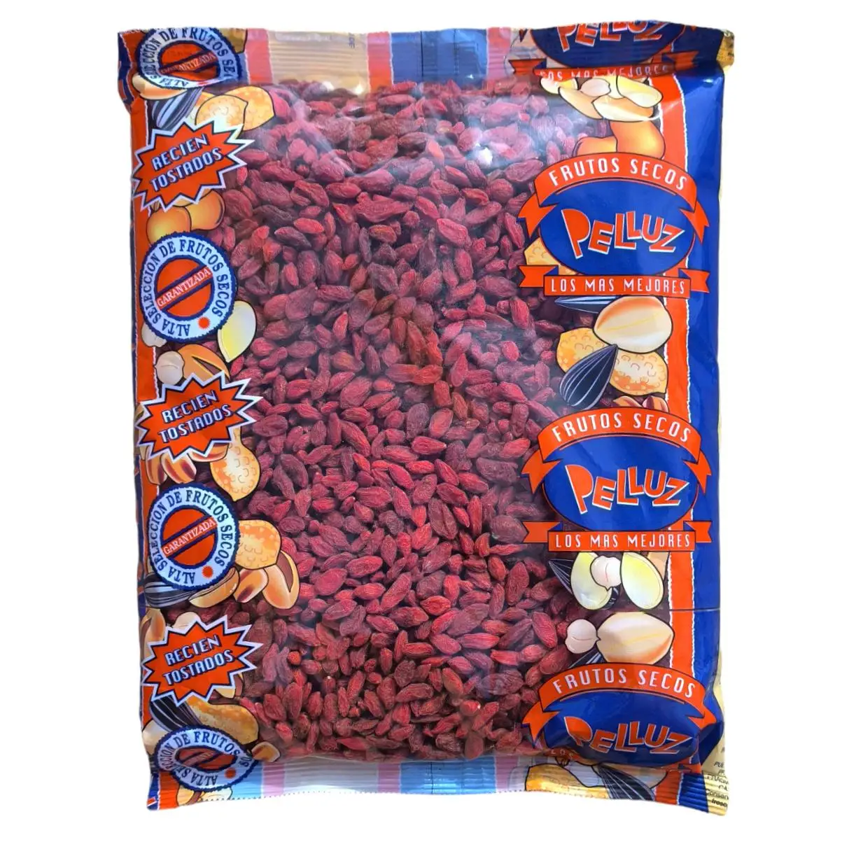 Bayas de Goji 1 Kg - Bayas de goji deshidratadas - Pelluz