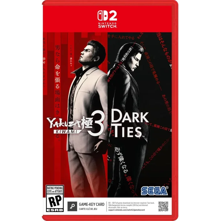 Juego Yakuza Kiwami 3 y Dark Ties para Nintendo Switch 2 PAL EU - Nuevo Original Precintado