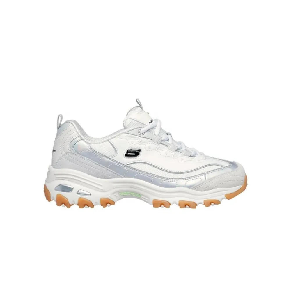 Sneakers Skechers D Lites Mujer Blanco