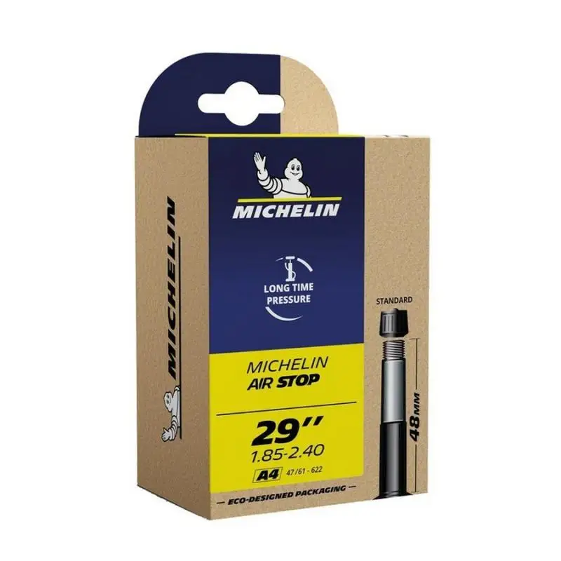 MICHELIN | Cámara 29x1.85-2.40 47-61 y 622 Válvula Schrader 48mm - MICHELIN | Cámara 29x1.85-2.40 47-61/622 Válvula Schrader 48mm