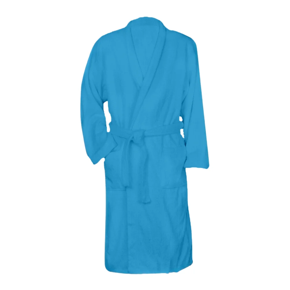 KYTZIAS-women's cotton curl bathrobe man. 400gr bathrobe. Colored bathrobes. Unisex bathrobe. Quick drying. Cotton curl bathrobe. Bathrobe size M, L, XL. Hotel bathrobe. Color bathrobe with Belt and pockets.