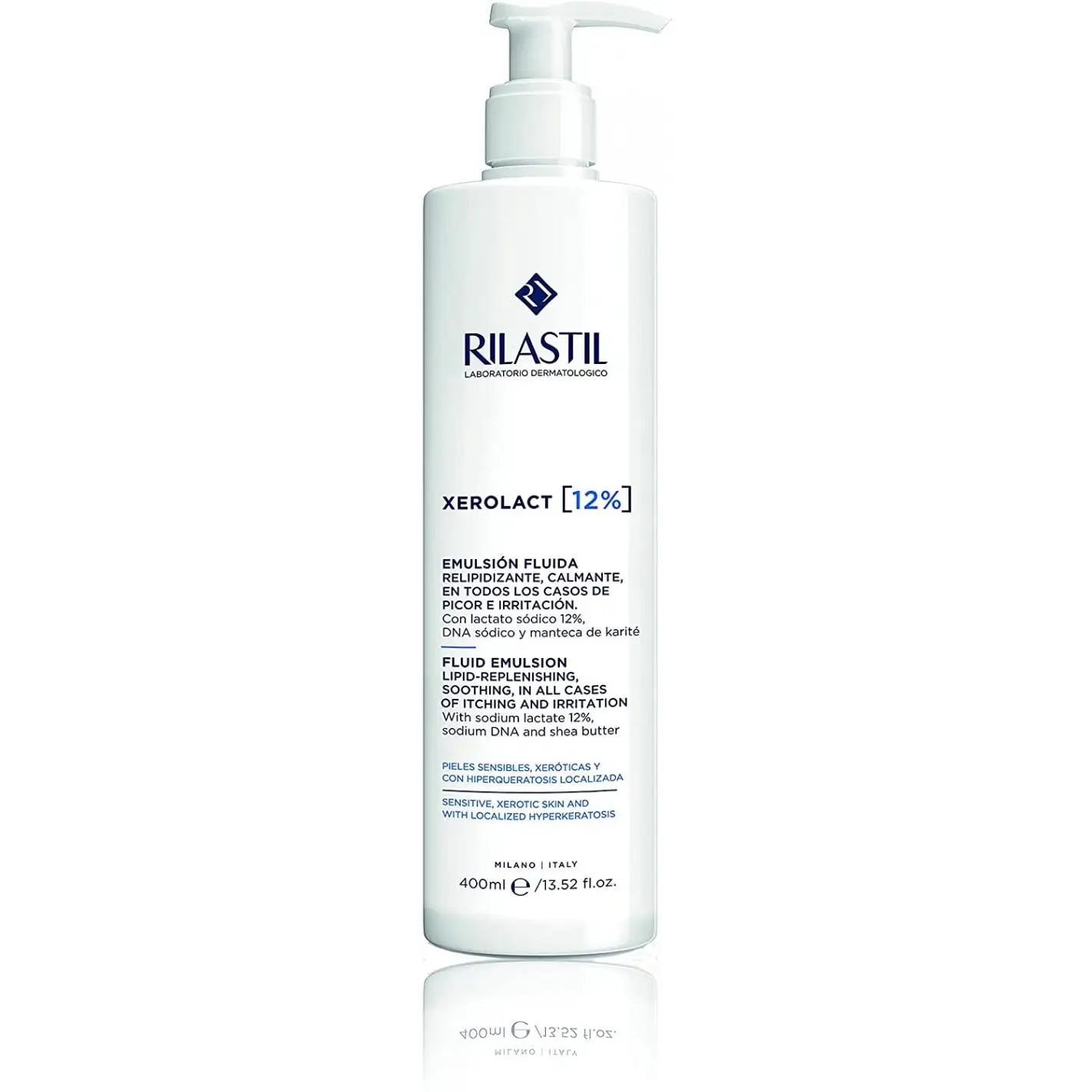RILASTIL XEROLACT 12 EMULSION FLUIDA 400ML