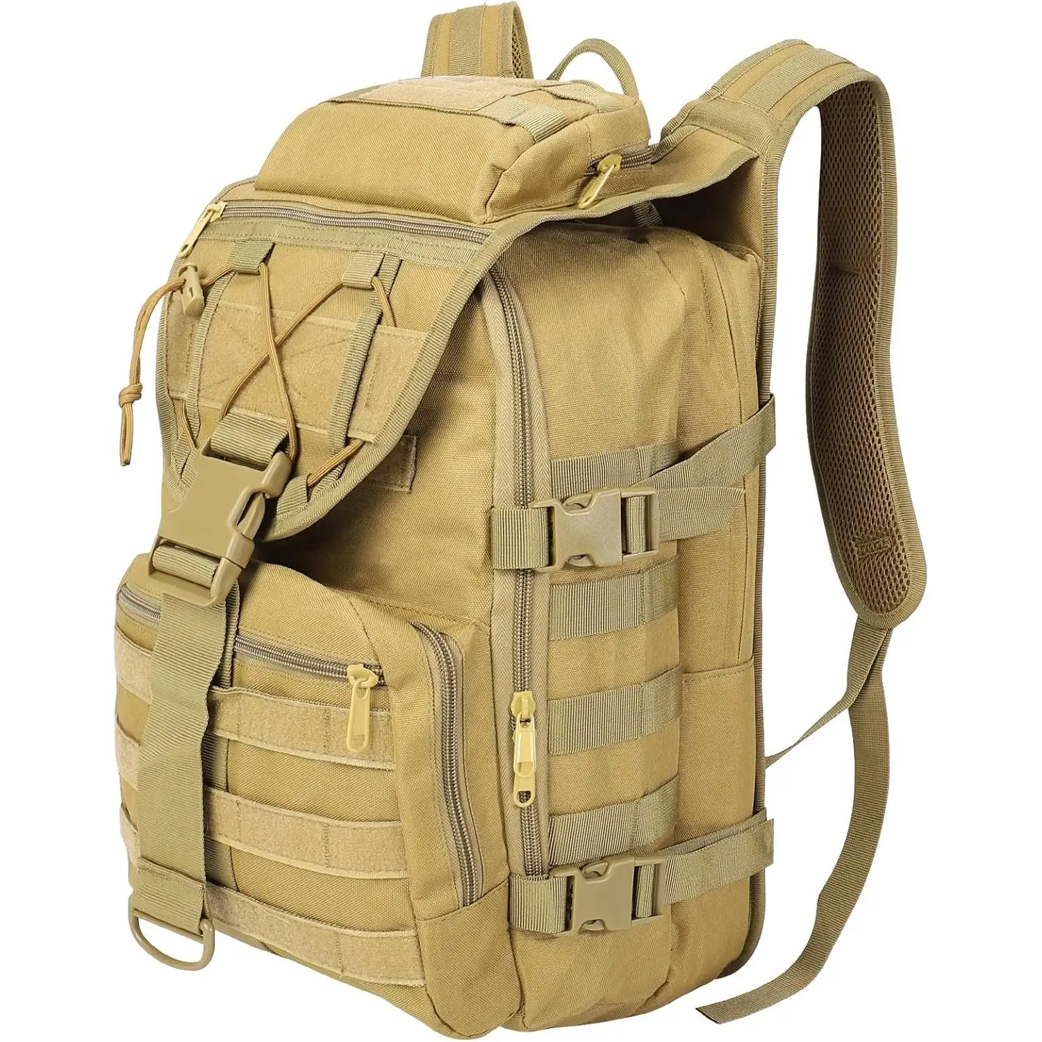 ProWalk Mochila Tactica Militar 35L MOLLE, Mochila Senderismo Trekking Camping Viaje Outdoor, Mochila aventurero