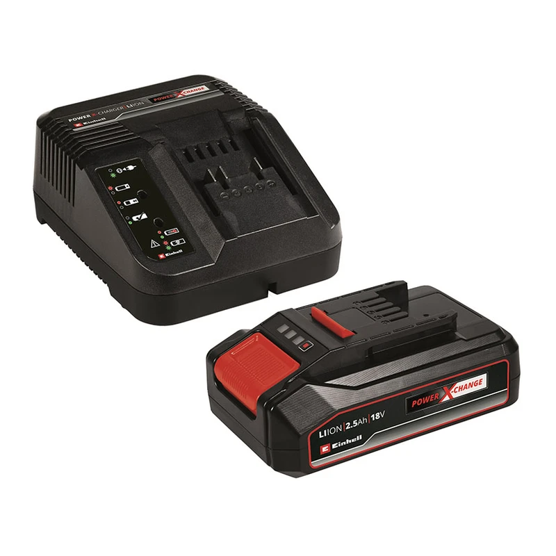 Einhell 5900X74 - Pack cargador y batería Power X-Change 2,5 Ah
