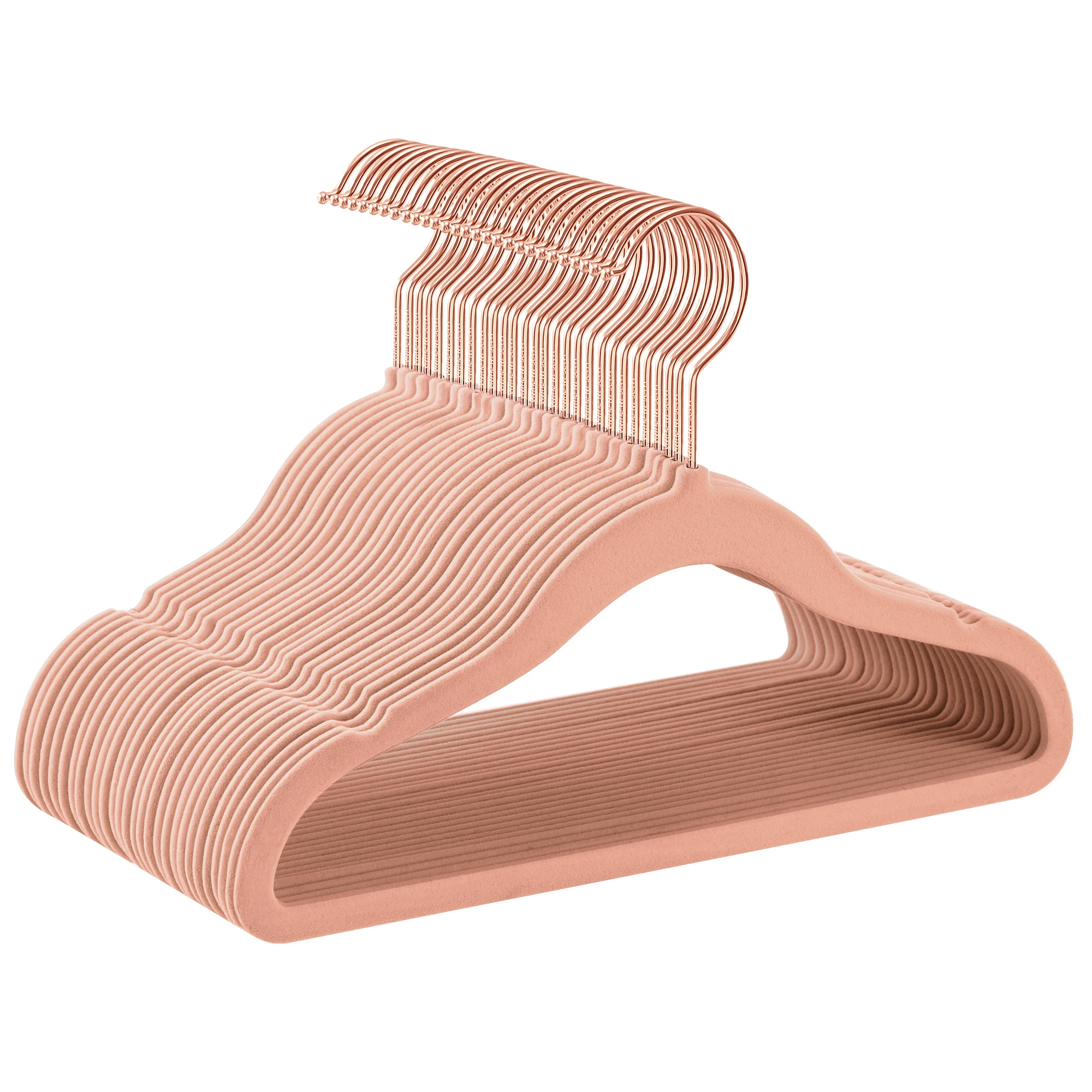 Velbon Songmics 30 Velvet Hangers for Baby Clothes with 360° Rotating Hooks,