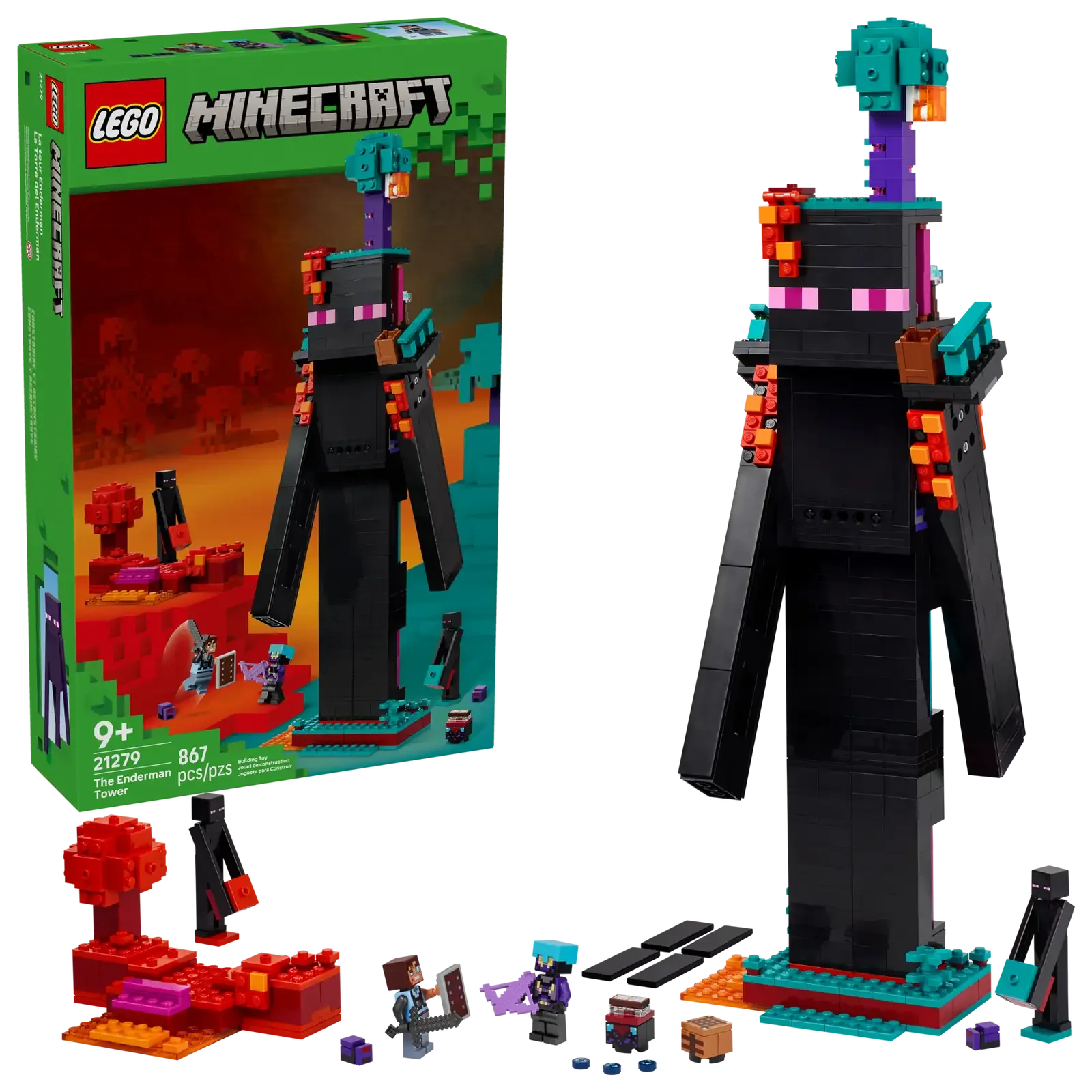 LEGO LEGO® Minecraft™ La Torre del Enderman (21279) - 867 Piezas