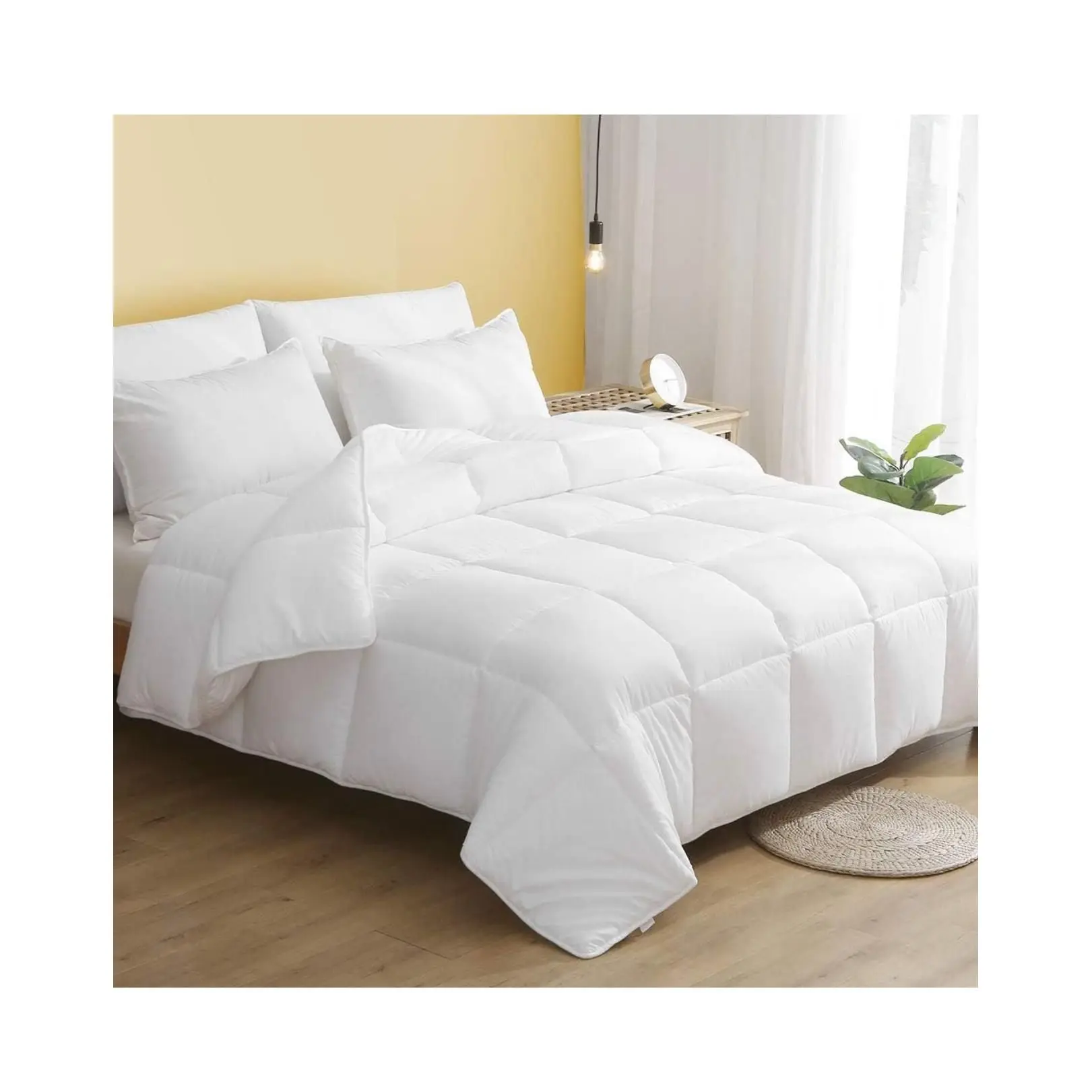 Edredón Relleno Nórdico Microfibra Relleno nórdico Tacto suave 350 gramos/m² 135x220 cm 150x200 cm  200x200 cm 220X240cm