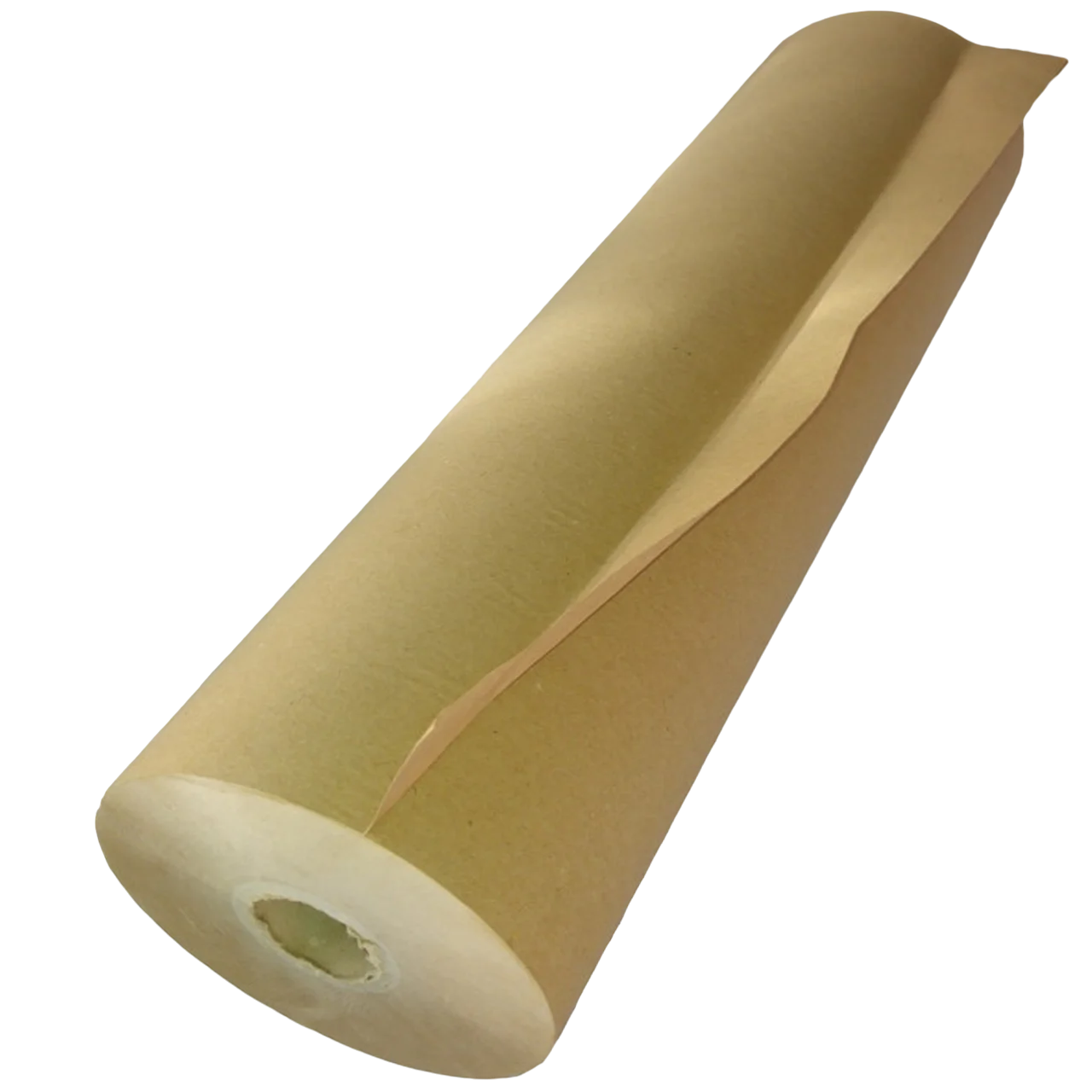 Dronpaper Bobina de Papel Kraft Marrón Grueso de 49 - 57 Cm. Ancho y 100 ML. - Limpieza de Jaulas- Higiénico- Absorbente