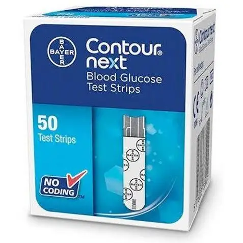 CONTOUR Next 50 health care strips