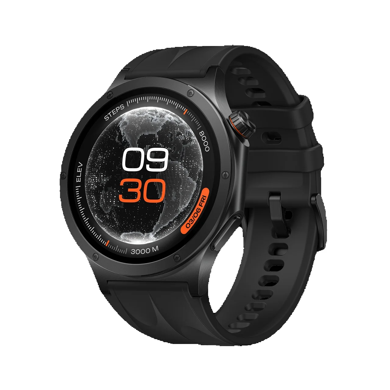Versión para la EU del reloj inteligente OPPO Watch X3 con Wear OS by Google, monitorización del sueño, autonomía de 16 días, monitorización de la saturación de oxígeno en sangre (SpO2), certificación IP69, Google Wallet y OnePlus