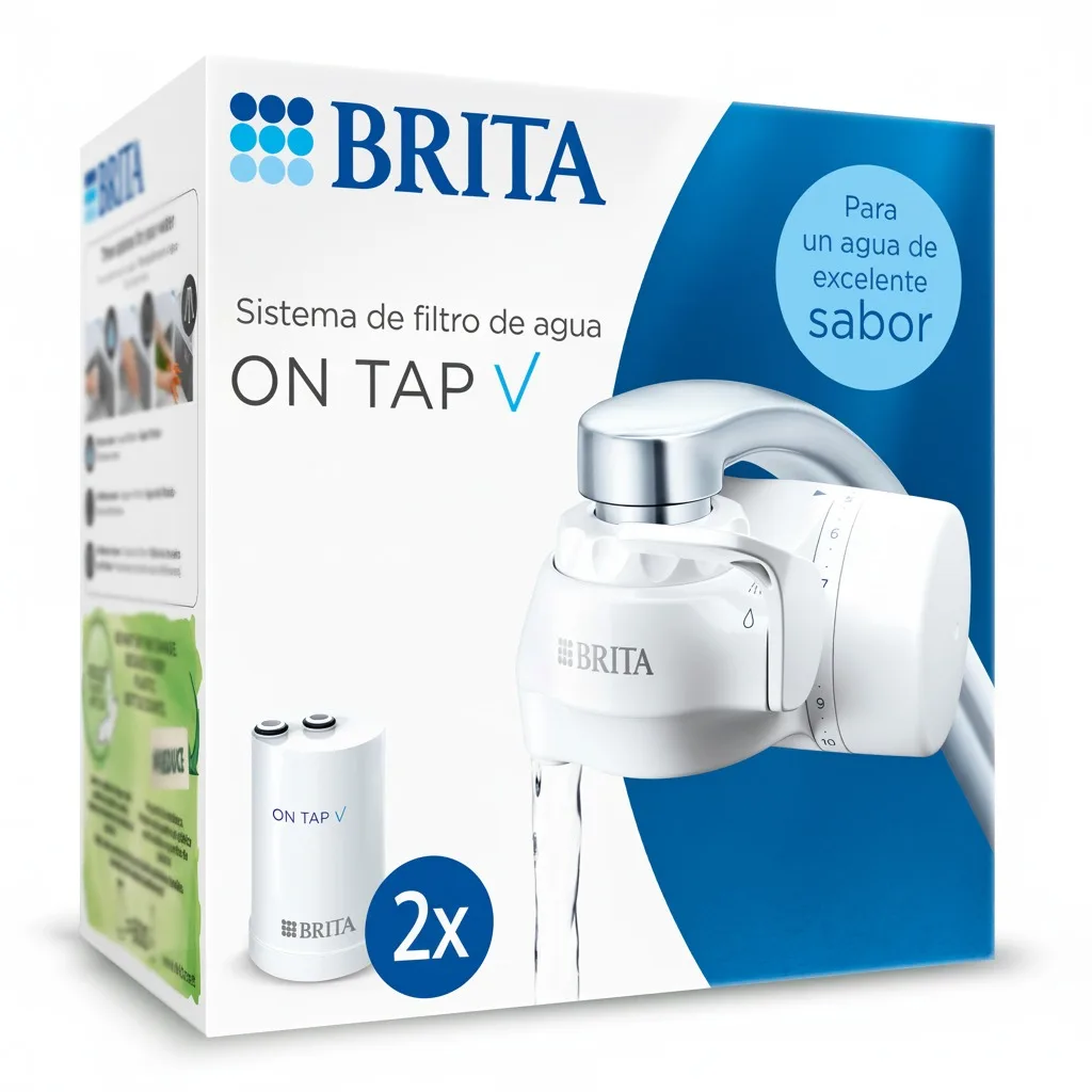BRITA Sistema de Filtración On Tap V | Grifo con Filtro de A