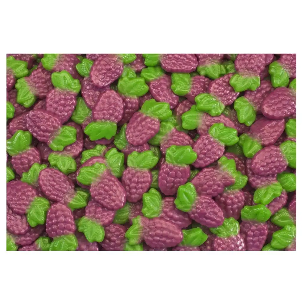 HARIBO MORAS SILVESTRES 250 ud aprox 1.75KG  con un sabor intenso y fresco que te sorprenderá SABOR ORIGINAL HARIBO TOP