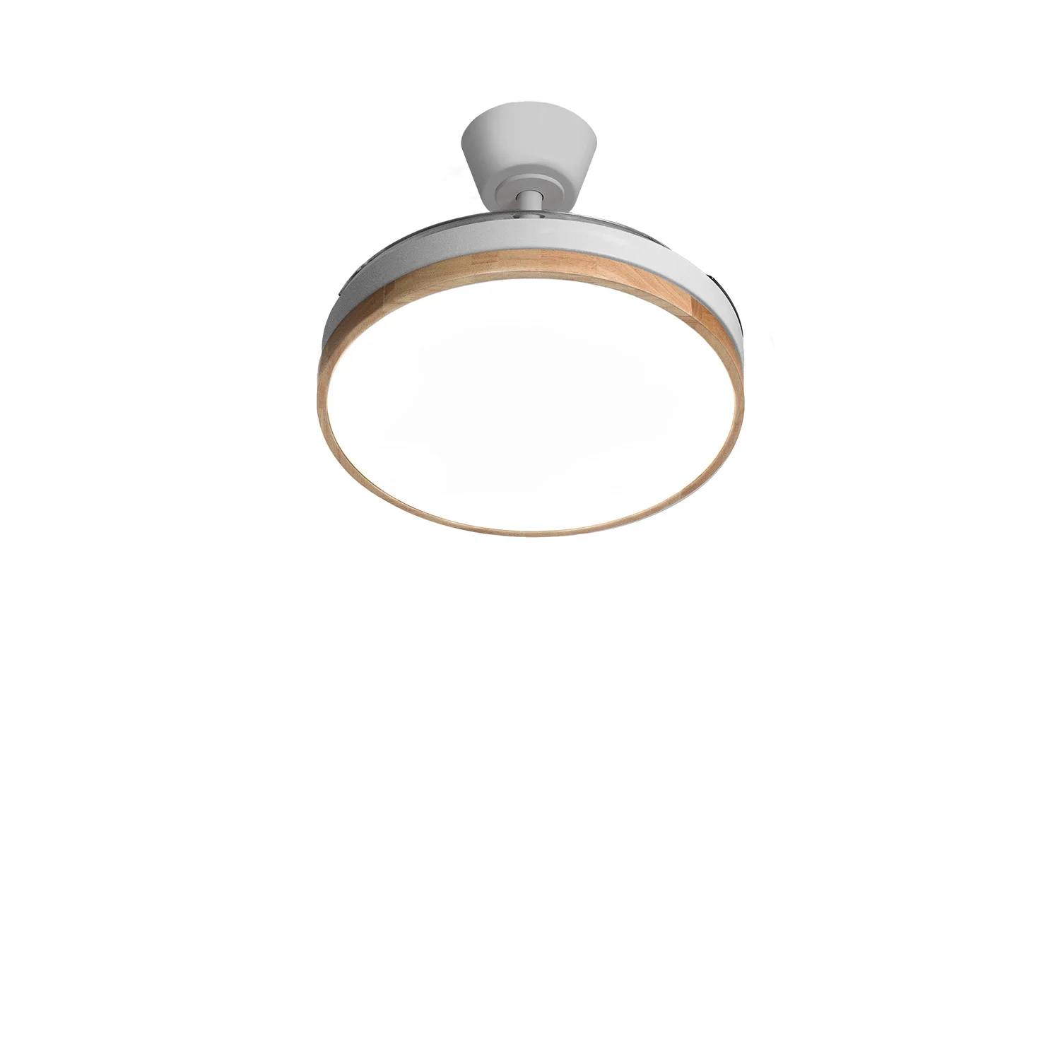 Create - techocon fan led light and remote control - 6 speeds, size ø91cm - wind clear