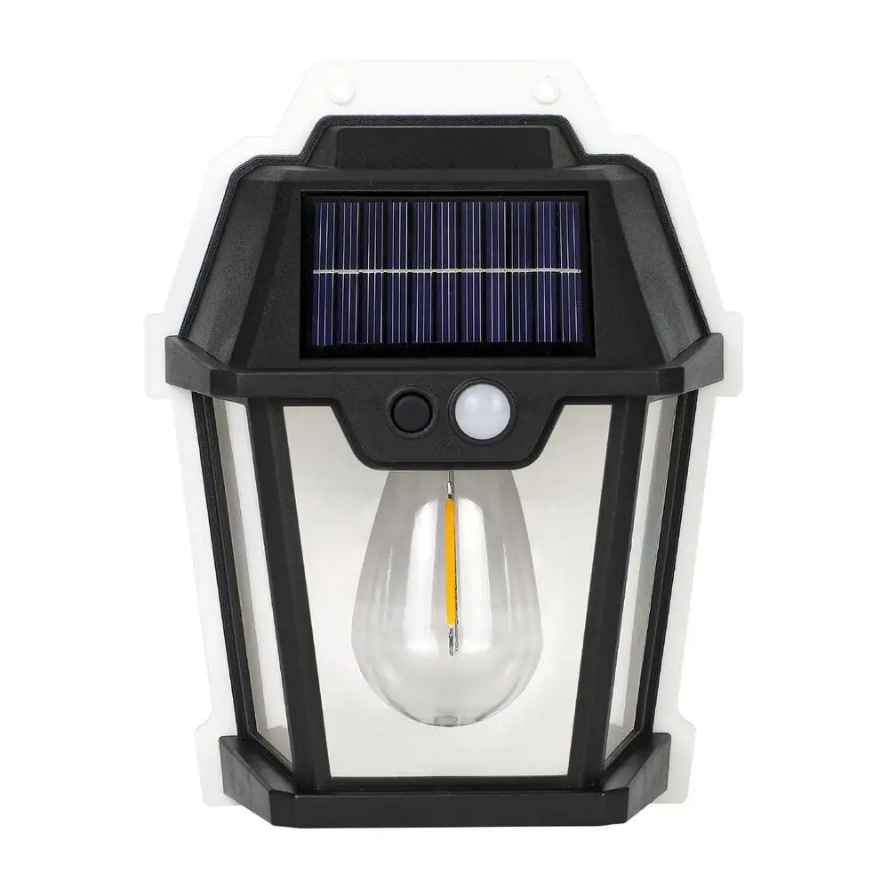 Aplique solar led , alta luminosidad, sensor de movimiento
