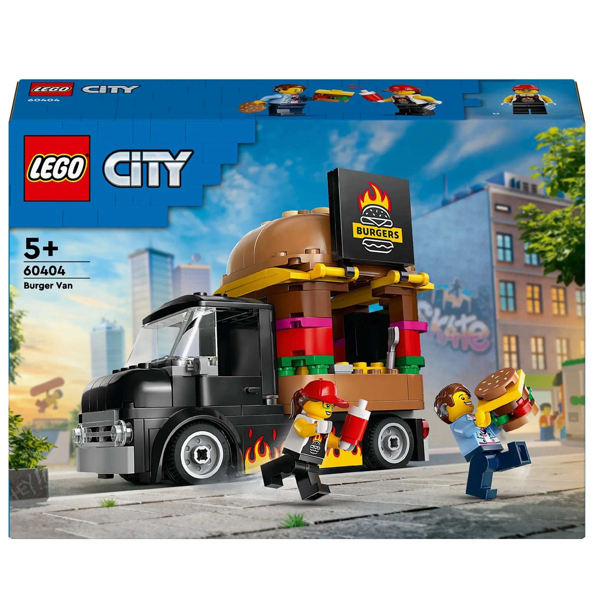 LEGO 60404 Camión Hamburguesería,Juegos de construcción
