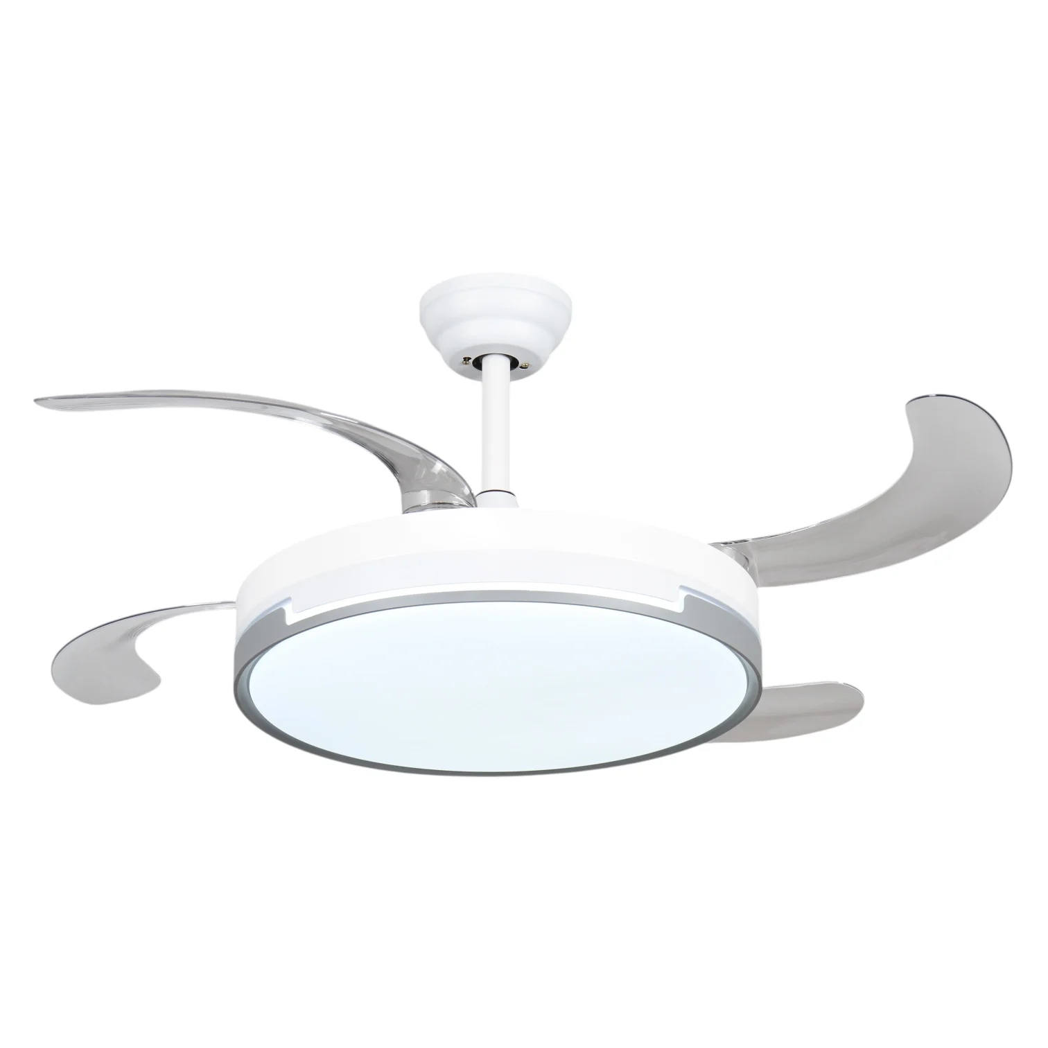 Ventilador de techo 96W : LED DE 60W Y MOTOR DE 36W Blanco en 3 Temperaturas de Luz con Mando a Distancia -Motor DC… — oferta en AliExpress