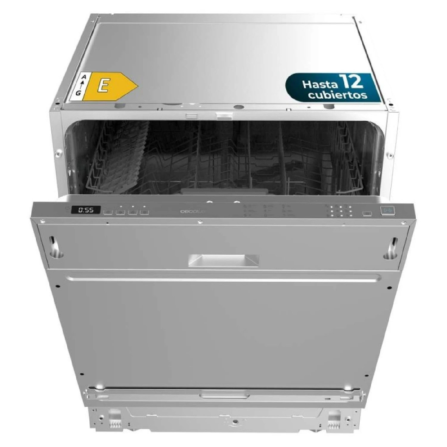 Cecotec Lavavajillas Integrable 60cm Bolero Aguazero 6110 Full-BI. 1850W