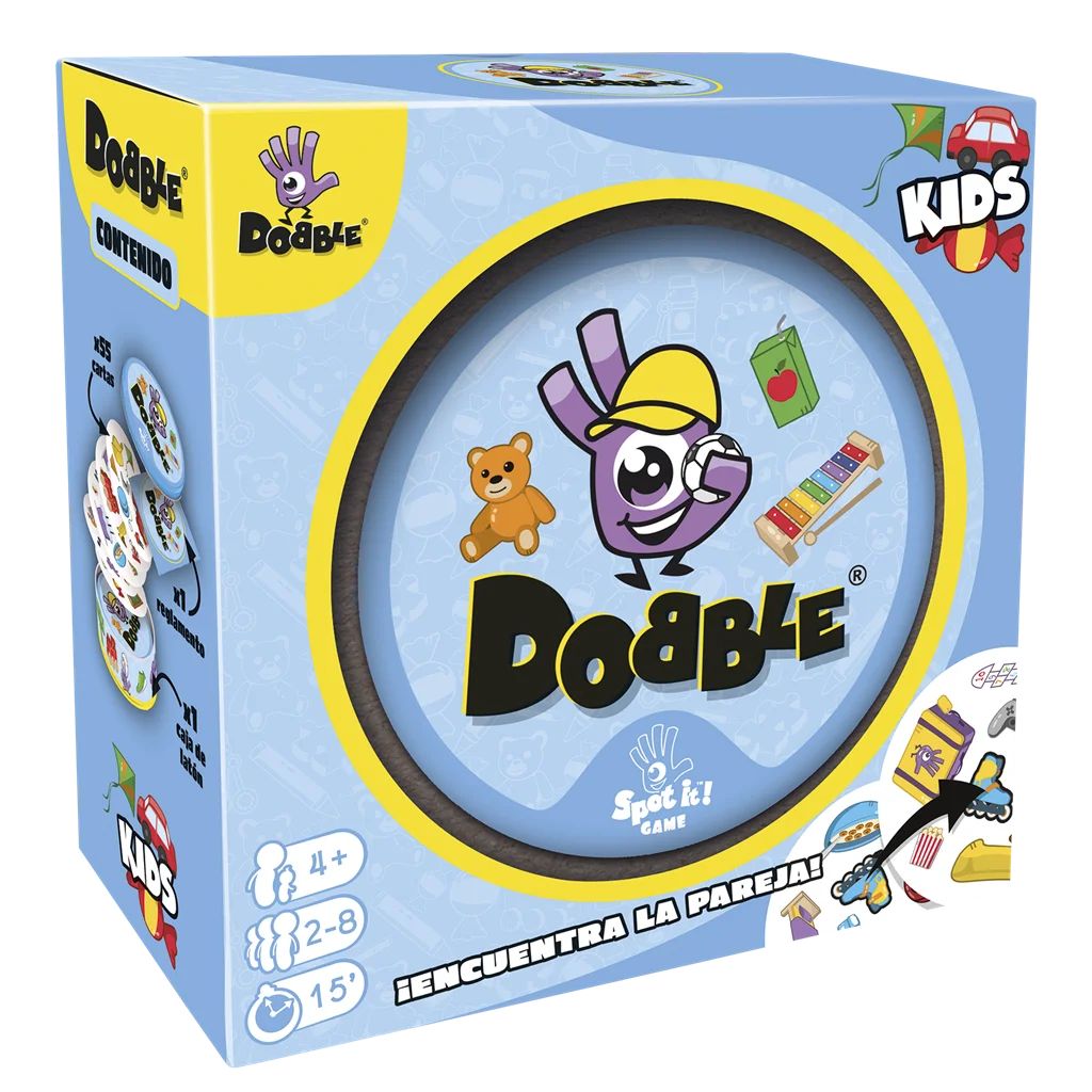 Asmodee Juego De Mesa Dobble Kids Para Entrenar Habilidades Cognitivas En Niños - Imagen 5