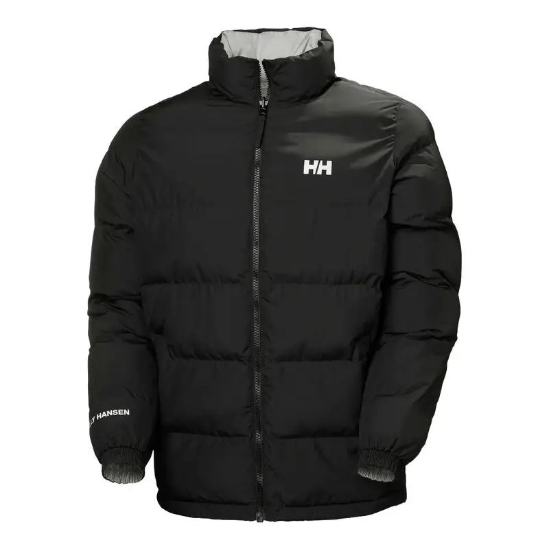 Cazadora Reversible Negra y Blanca Helly Hansen Acolchada Yu 23 Reversible Puffer Black