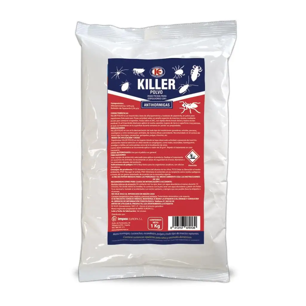 Insecticida Anti Hormigas Killer Polvo 1 kg