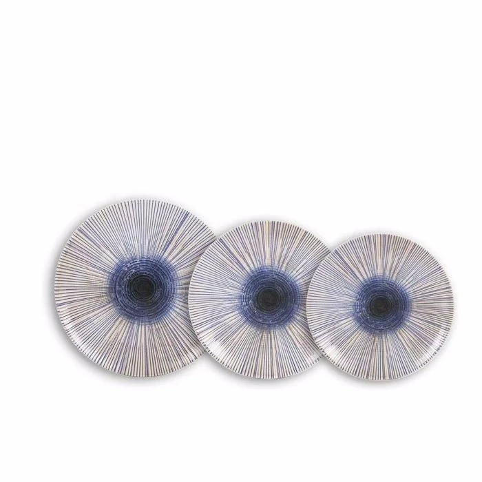 MAXHOME-Vajilla Ivory Irys Monaco ,brillo (12 pcs)