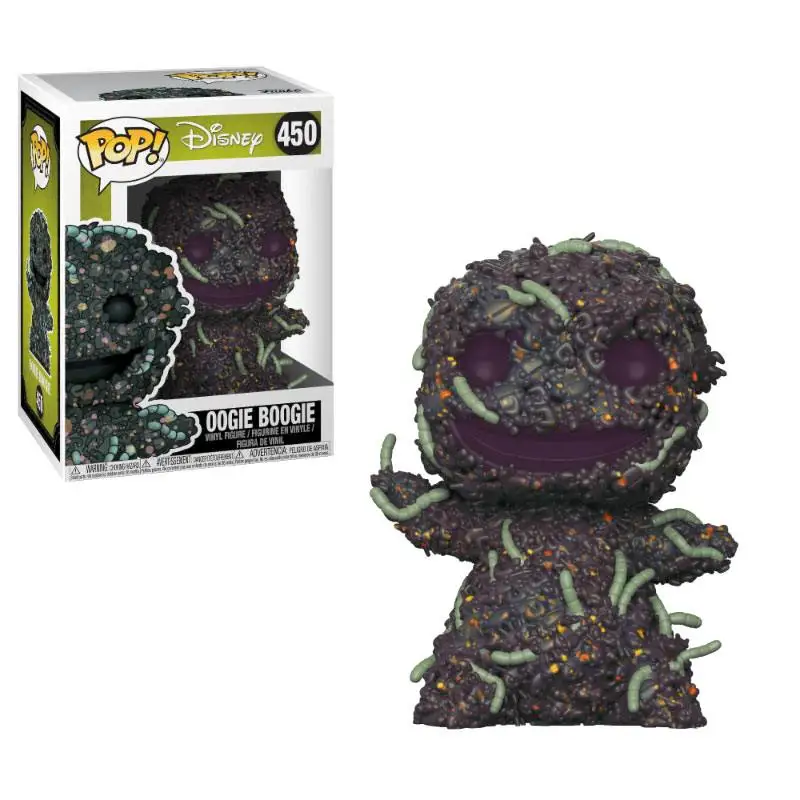 Nightmare before Christmas pop figure! Vinyl movies oogie boogie (bugs) 9 cm