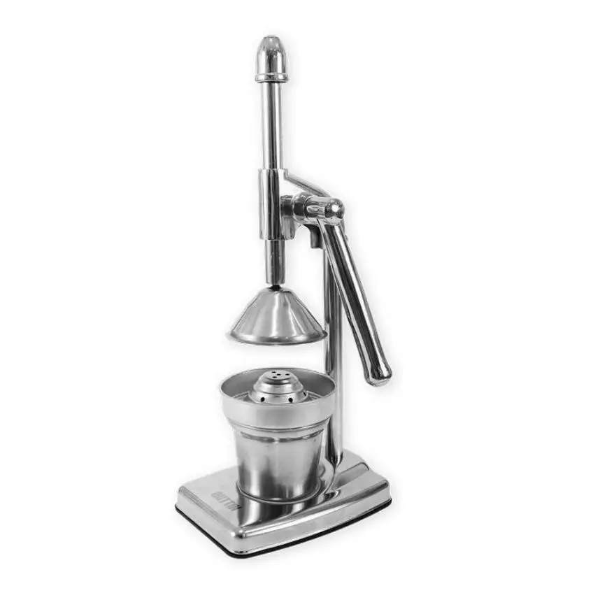 Exprimidor Manual de Acero Inoxidable Multifunción para Limón, Naranja y Granada – Fácil Limpieza, Diseño Profesional con Palanca – Utensilio Duradero para Cocina