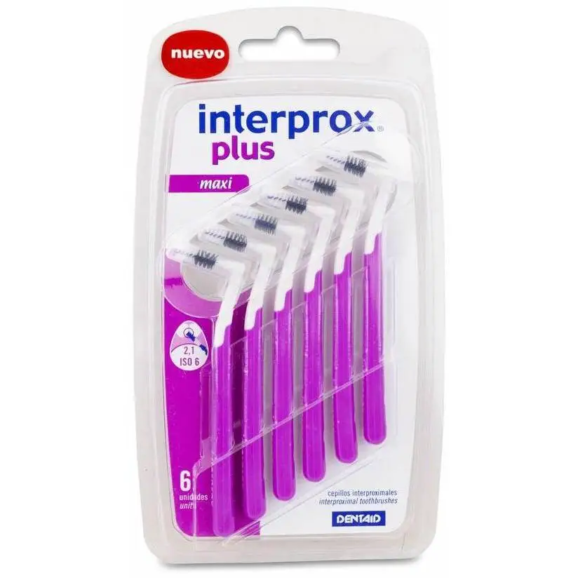 Cepillo Dental Interproximal Interprox Plus Maxi, 6 Uds