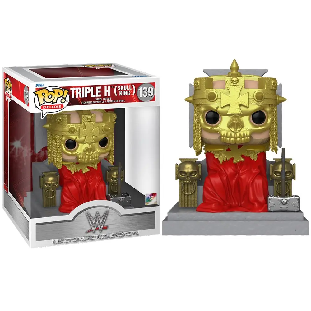 Funko Pop! Deluxe: WWE - Triple H (Skull King), 72276, Nº139
