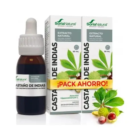 CASTAÑO DE INDIAS Extracto 50ml (PACK 2), Soria @