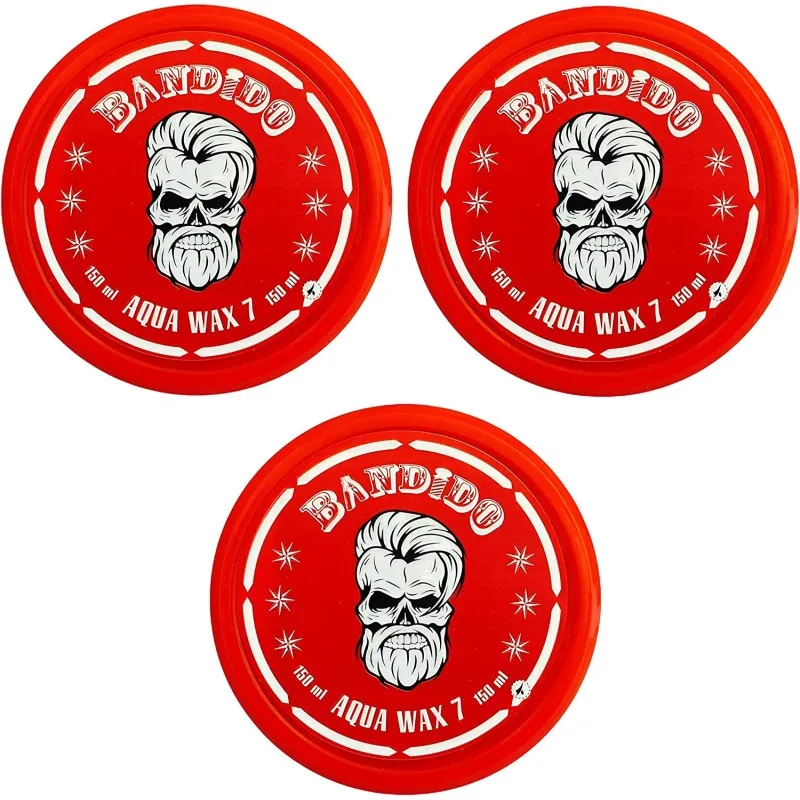 BANDIDO AQUA 7 WAX RED 150ML. MAXIMUM HOLD 3 UNIDADES