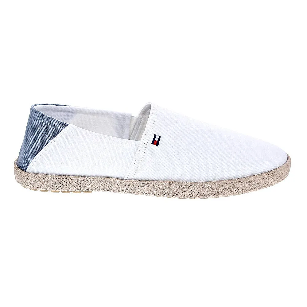 Tommy Hilfiger Hombre Mocasines modelo Espadrille Blanco