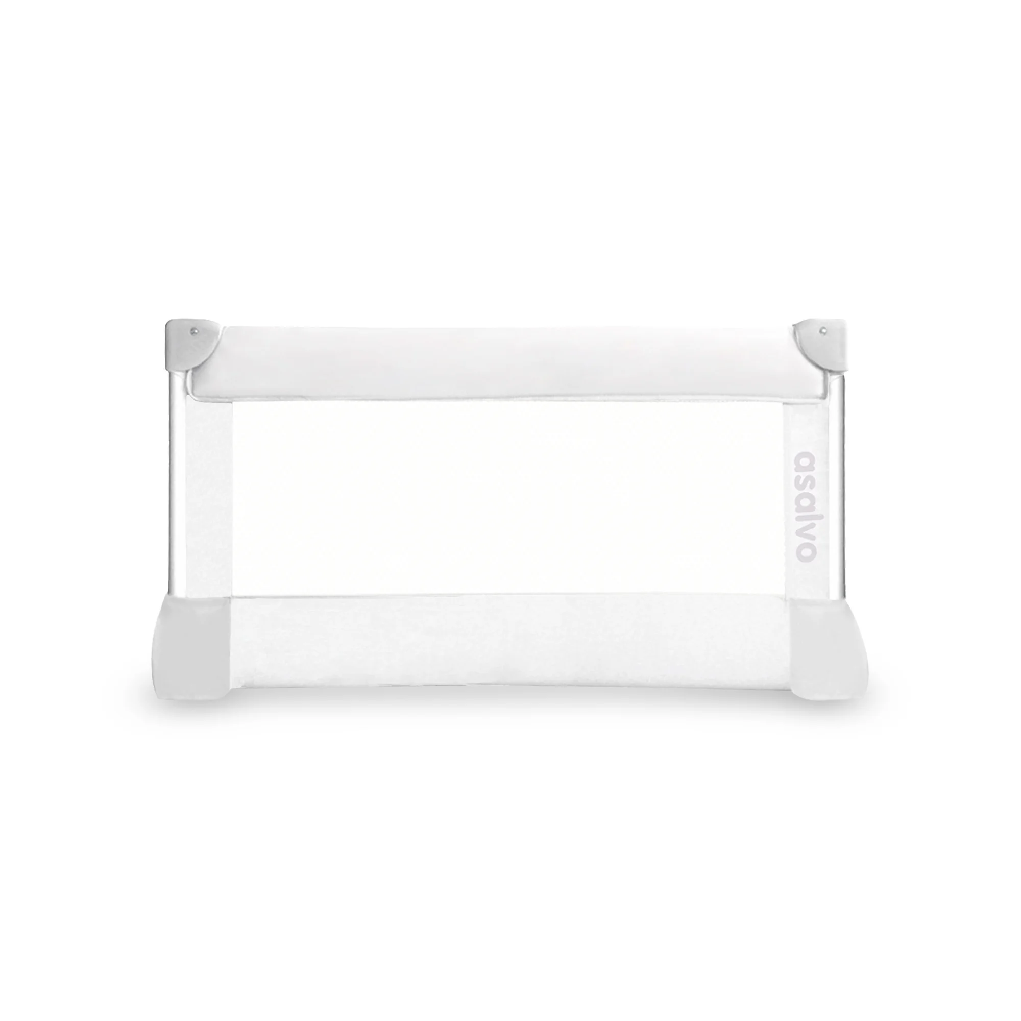 Asalvo Barrera de Cama Estándar de 90 cm - Abatible, Plegable y con Correas de Seguridad, Compacta, Lavable y Fácil de Instalar para una Protección Diaria