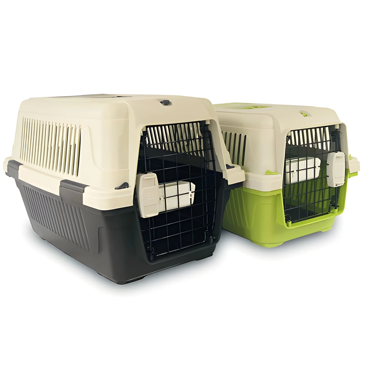 Transportin para Perros Ibañez Deluxe II IATA 63x39x40 Cm con Bebedero y Comedero