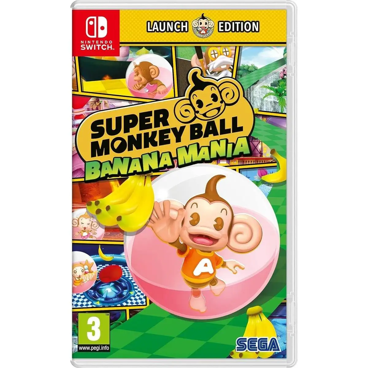Super Monkey Ball Banan Mania Launch Edition (Importacion UK) - Nintendo Switch - Nuevo precintado