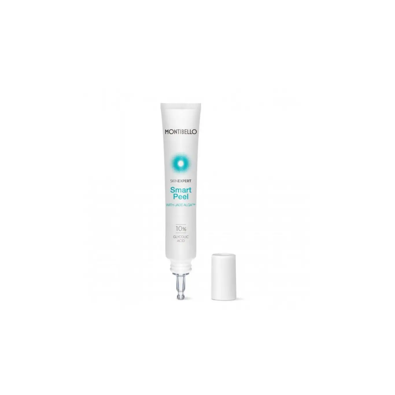 SÉRUM CON ÁCIDO GLICÓLICO Y ALGA DE JADE- SKIN EXPERT MONTIBELLO SMART PEEL 10 % 30 ml- ACCIÓN RENOVADORA, HIDRATANTE Y ANTIEDAD- TRATAMIENTO ANTIEDAD DE NOCHE.